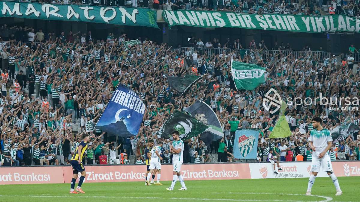 BURSASPOR - SÖĞÜTSPOR MAÇ FOTOĞRAFLARI