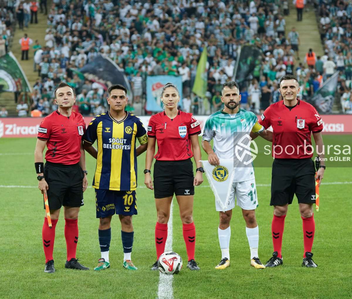 BURSASPOR - SÖĞÜTSPOR MAÇ FOTOĞRAFLARI