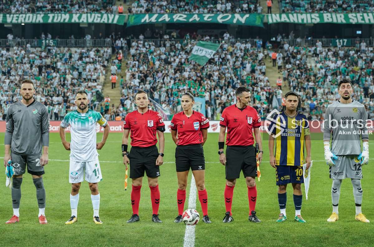 BURSASPOR - SÖĞÜTSPOR MAÇ FOTOĞRAFLARI