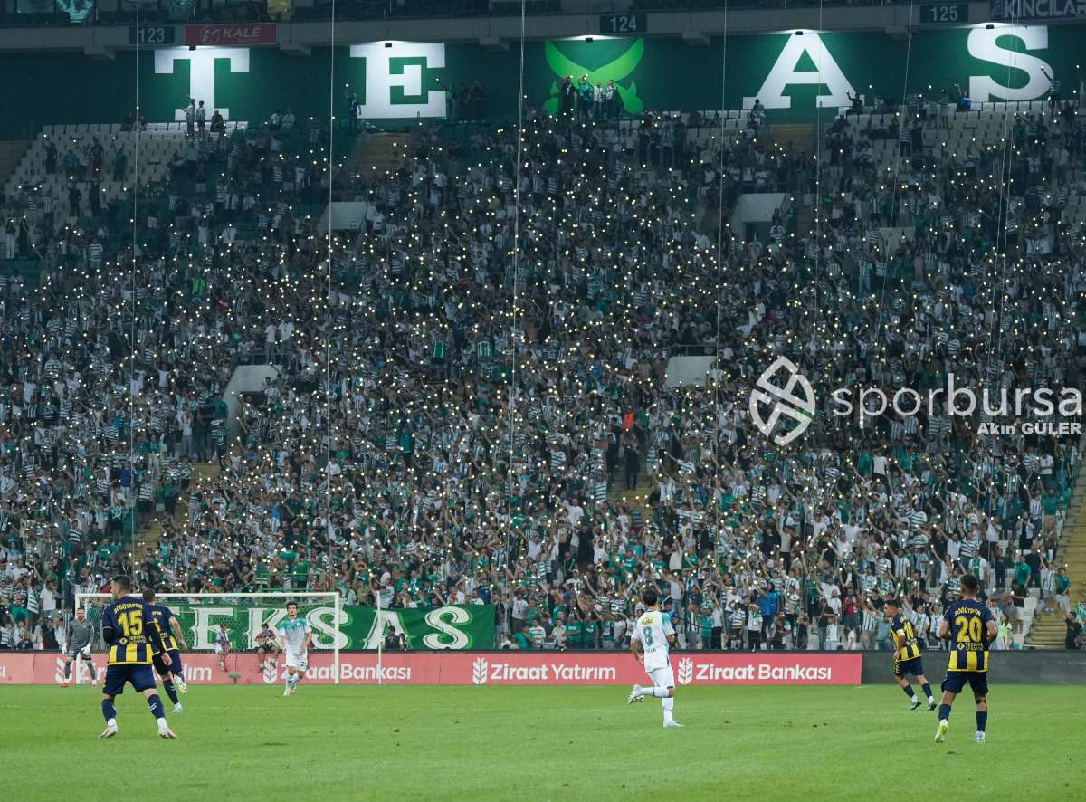 BURSASPOR - SÖĞÜTSPOR MAÇ FOTOĞRAFLARI