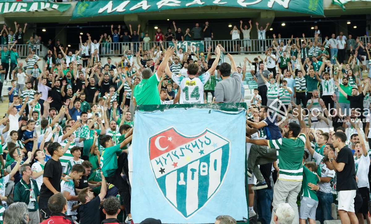 BURSASPOR - SÖĞÜTSPOR MAÇ FOTOĞRAFLARI