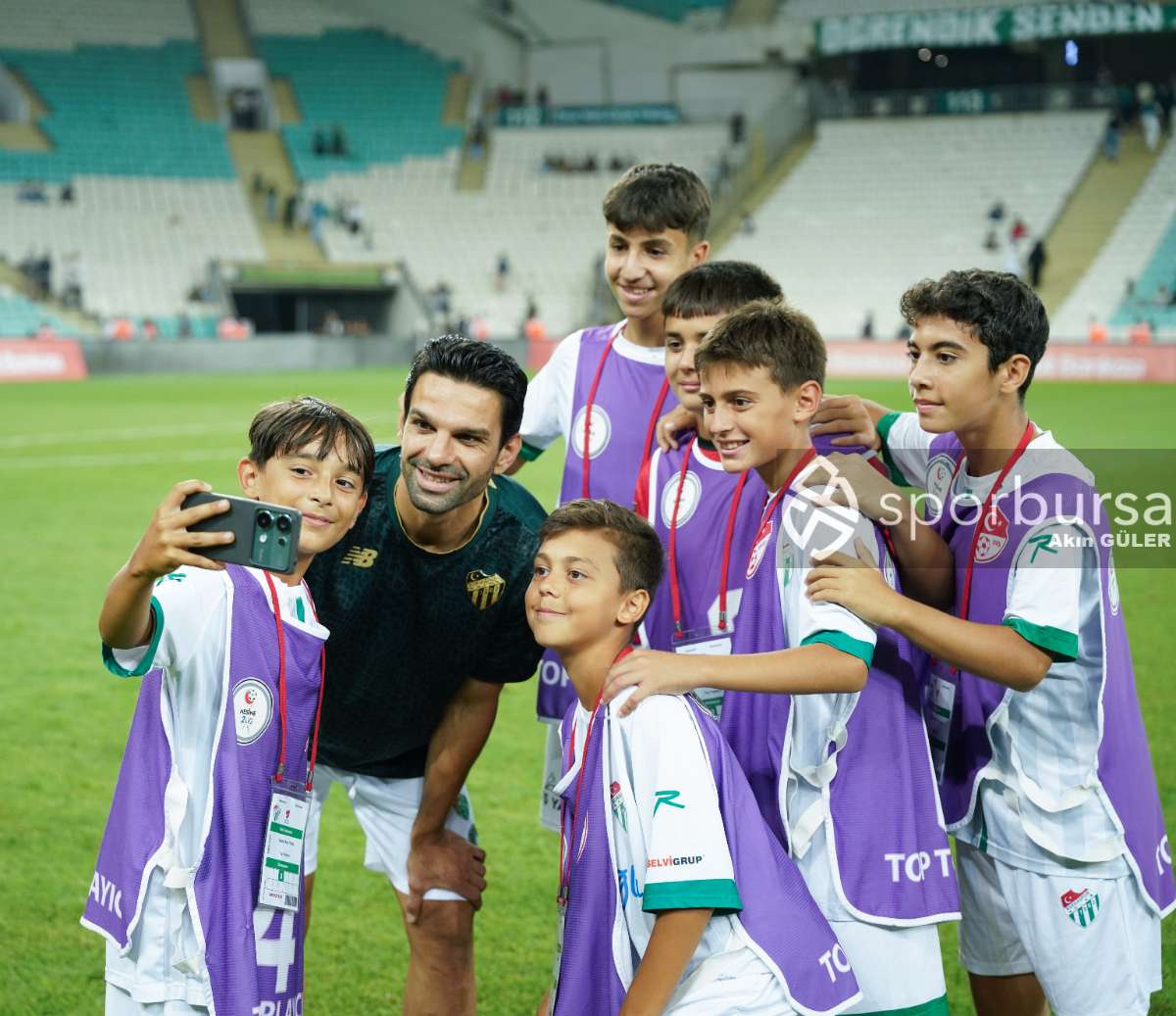 BURSASPOR - SÖĞÜTSPOR MAÇ FOTOĞRAFLARI