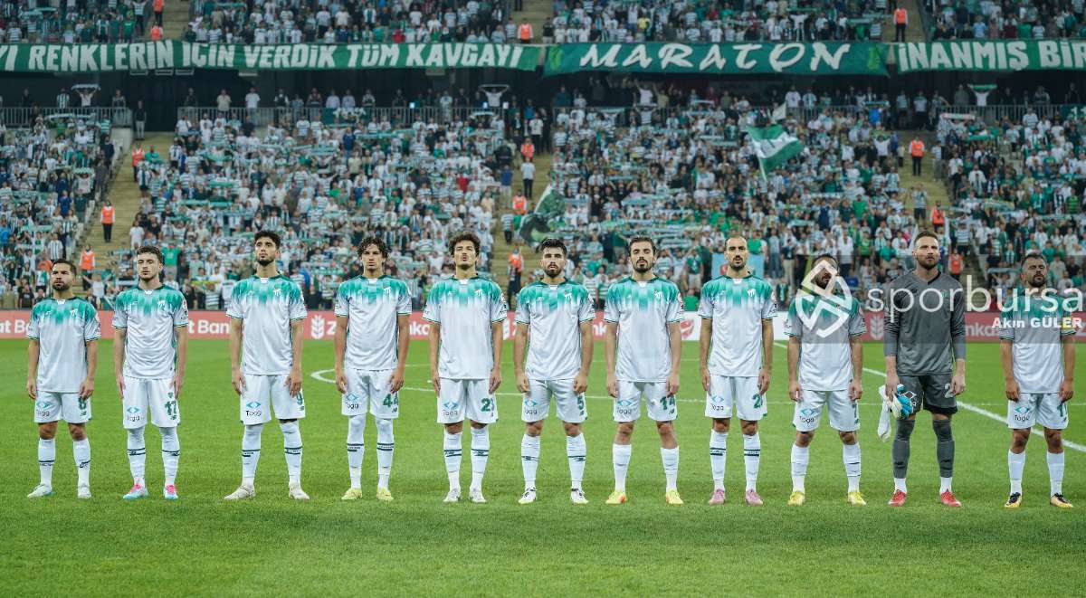 BURSASPOR - SÖĞÜTSPOR MAÇ FOTOĞRAFLARI