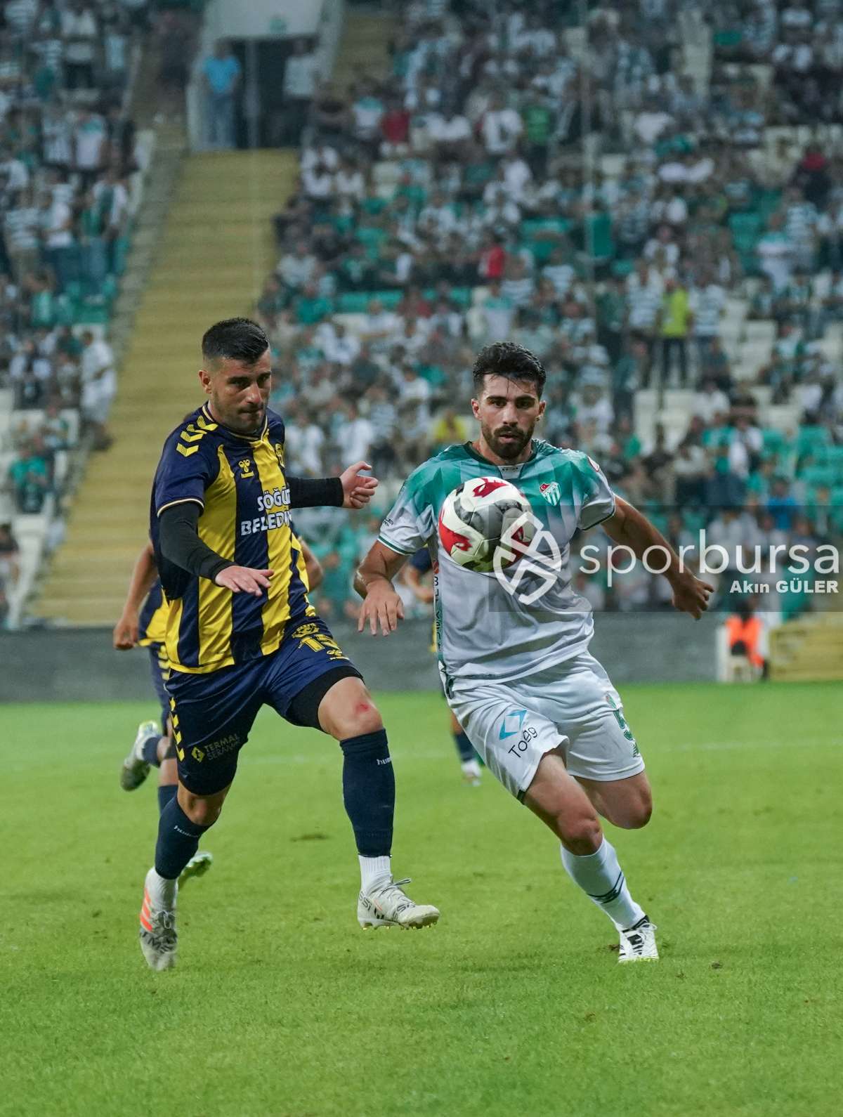 BURSASPOR - SÖĞÜTSPOR MAÇ FOTOĞRAFLARI