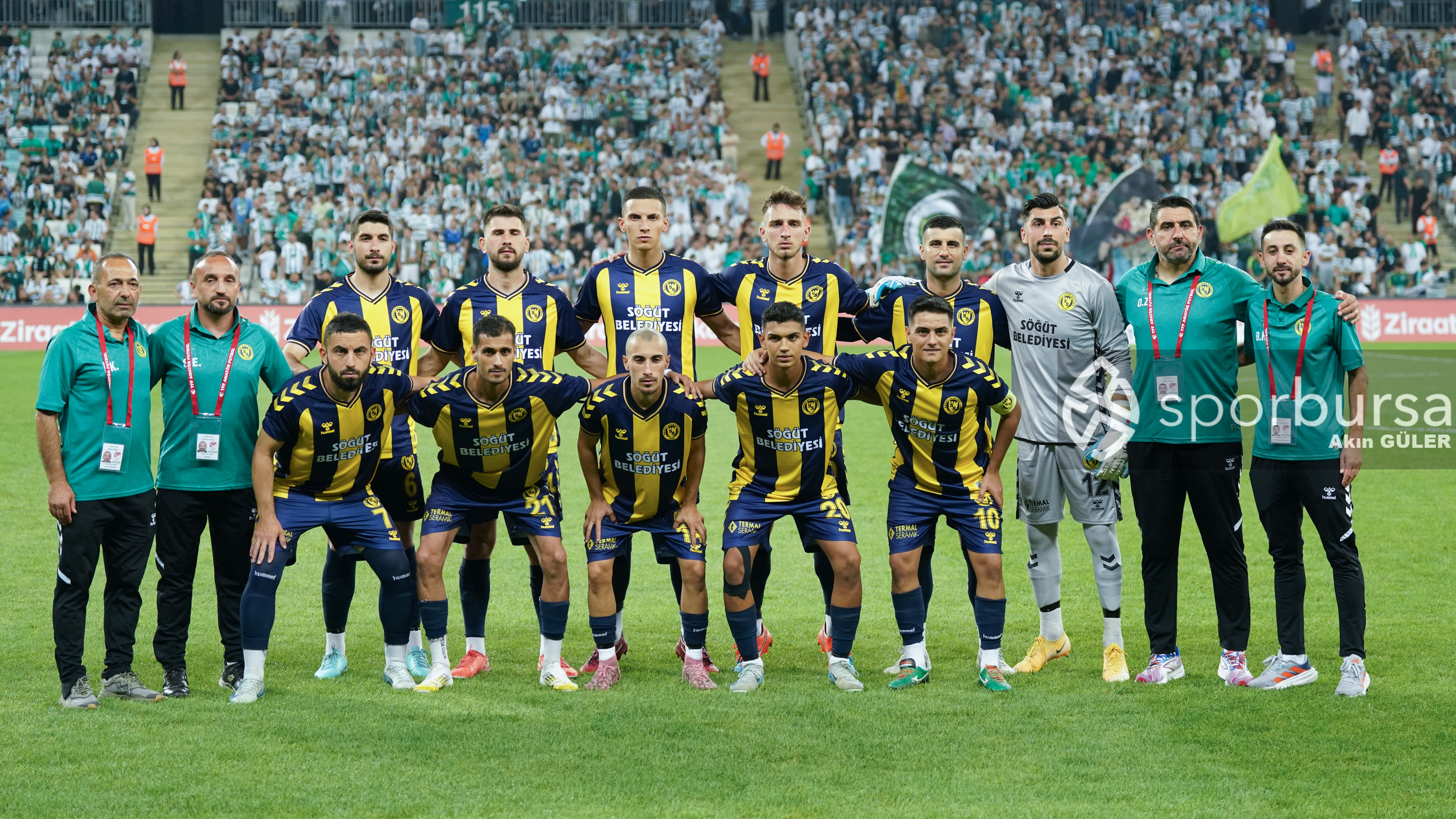 BURSASPOR - SÖĞÜTSPOR MAÇ FOTOĞRAFLARI