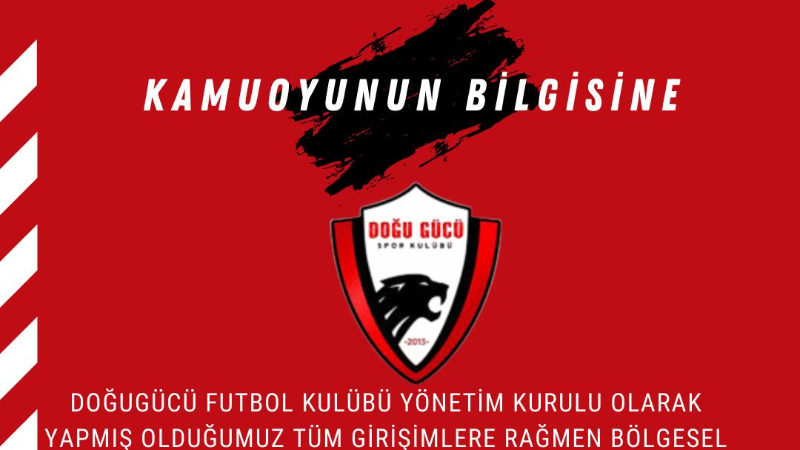 Doğugücü’nden kötü haber!