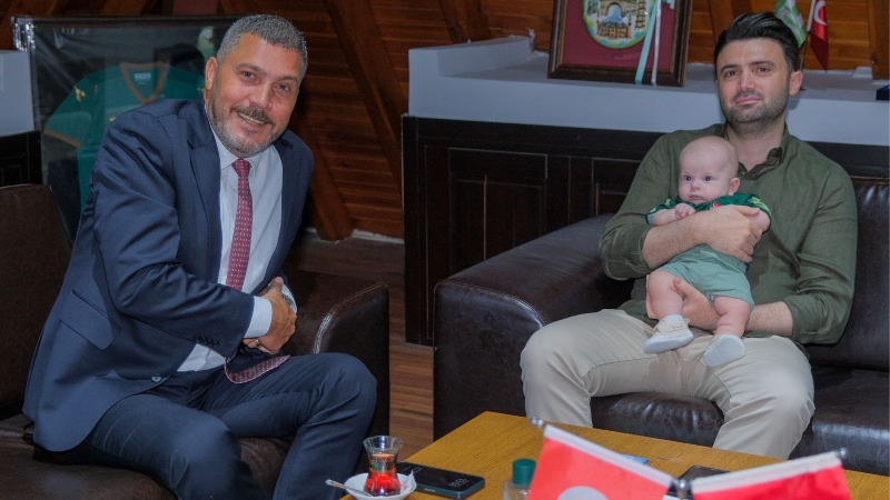 Mersin maçının sponsoru Hakan Dinçtürk