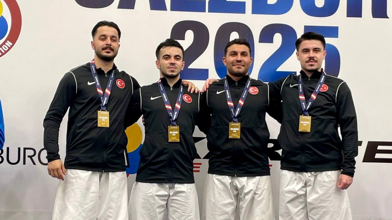 Karatede Özdemir’den kata branşında altın madalya