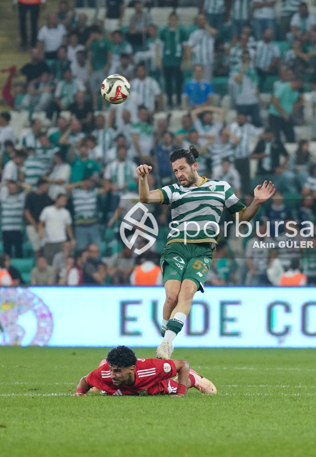 BURSASPOR - ARNAVUTKÖY BELEDİYESPOR MAÇ FOTOĞRAFLARI
