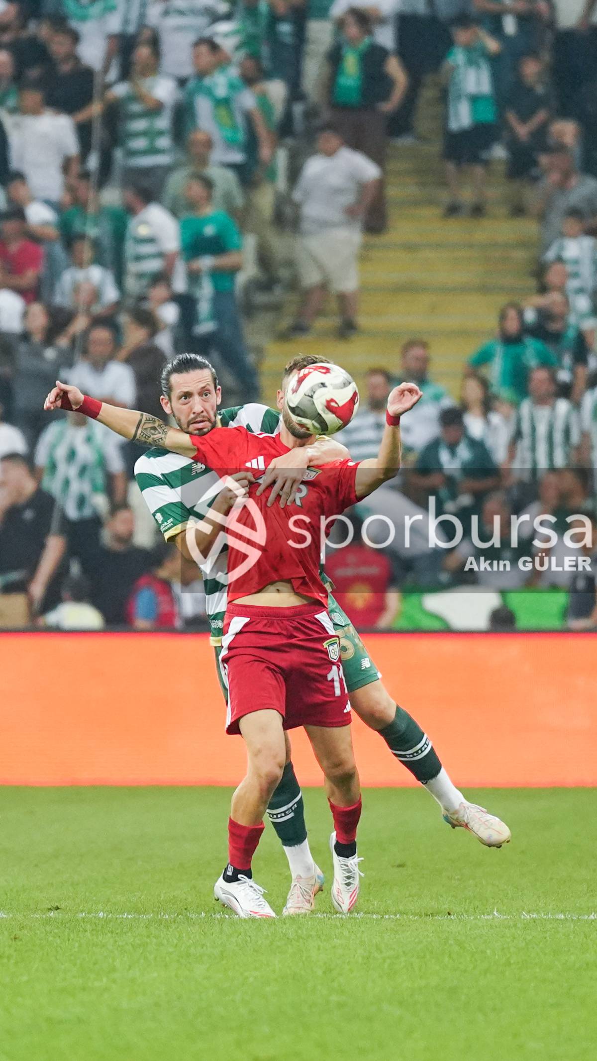 BURSASPOR - ARNAVUTKÖY BELEDİYESPOR MAÇ FOTOĞRAFLARI