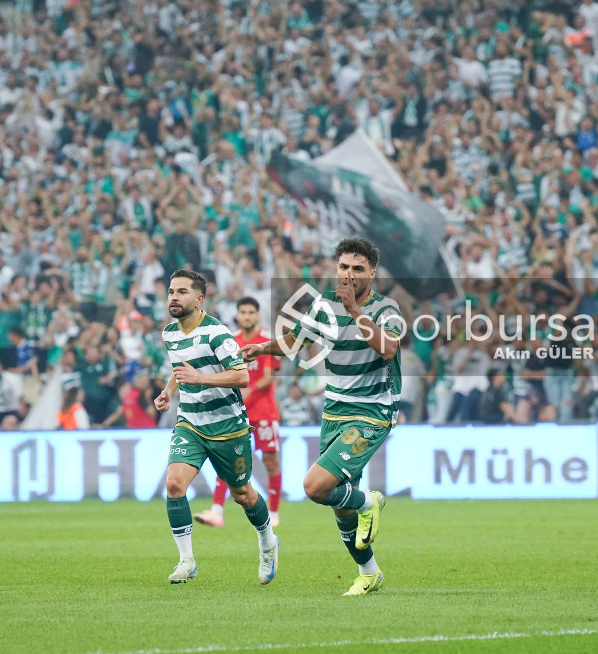 BURSASPOR - ARNAVUTKÖY BELEDİYESPOR MAÇ FOTOĞRAFLARI
