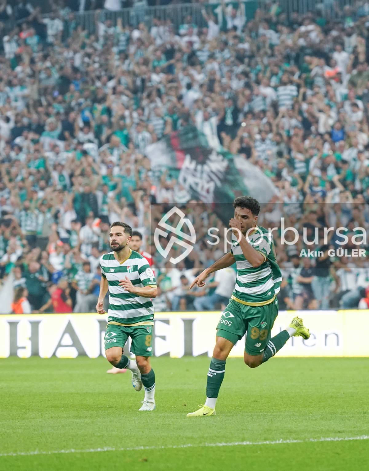 BURSASPOR - ARNAVUTKÖY BELEDİYESPOR MAÇ FOTOĞRAFLARI