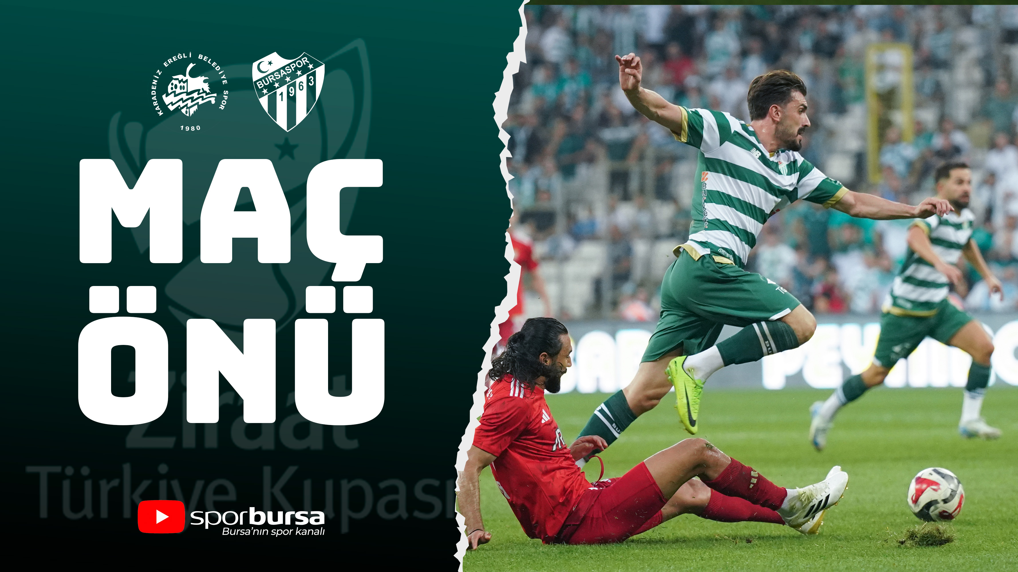 Karadeniz Ereğli Belediyespor-Bursaspor Maç Öncesi Canlı Yayını