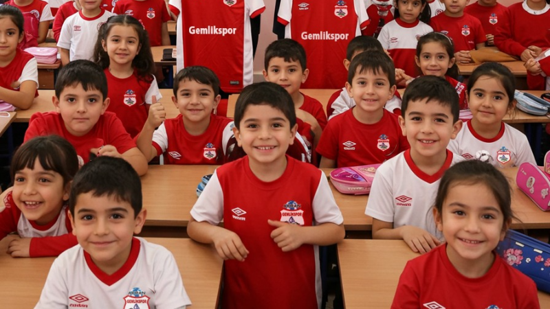 Gemlik Akran’dan forma kampanyası