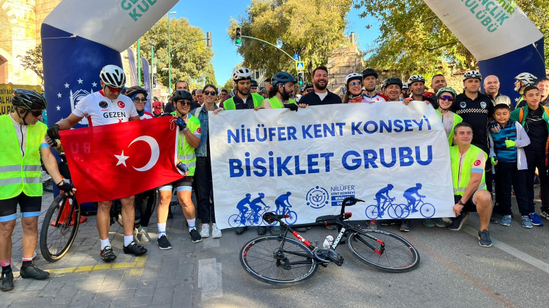 Pedallar iyilik için döndü