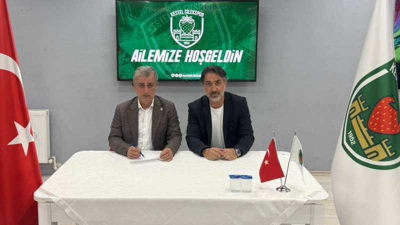 Kestel Çilekspor'un yeni "Kılavuz"u imzayı attı