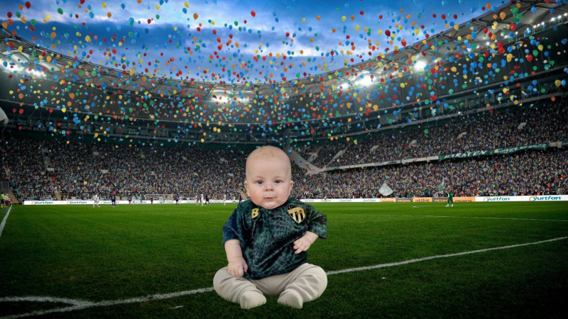 Yeşil beyaz balonlar Çağan Ata için uçurulacak