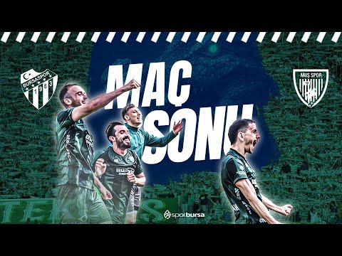 Bursaspor - Muş Spor Maç Sonu Canlı Yayını... #sporbursatr #bursaspor