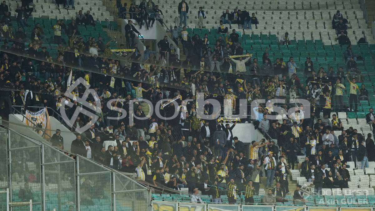 BURSASPOR - MUŞSPOR MAÇ FOTOĞRAFLARI