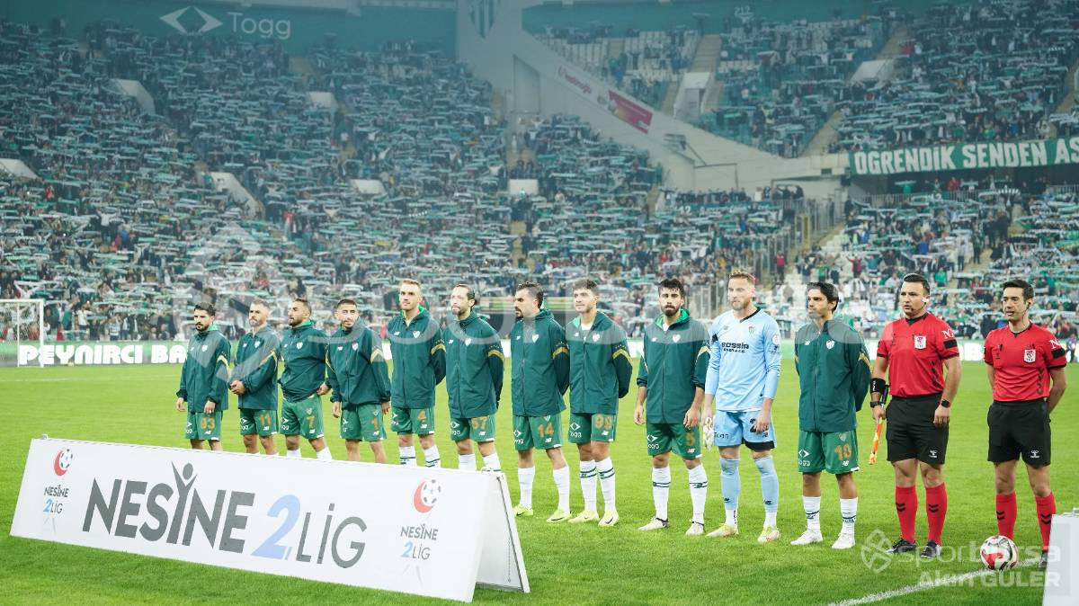 BURSASPOR - MUŞSPOR MAÇ FOTOĞRAFLARI