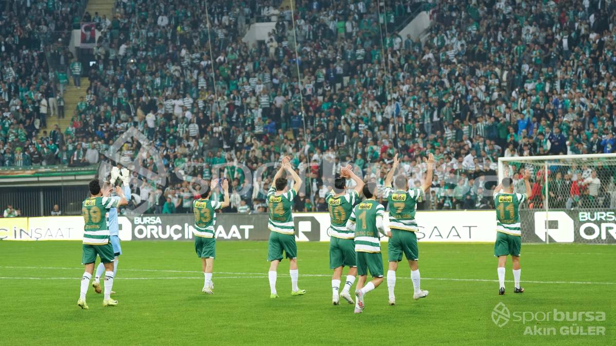 BURSASPOR - MUŞSPOR MAÇ FOTOĞRAFLARI