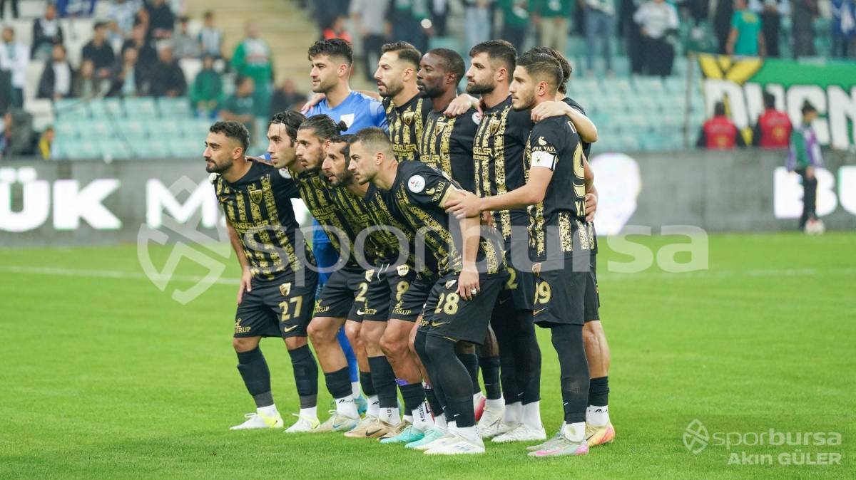 BURSASPOR - MUŞSPOR MAÇ FOTOĞRAFLARI