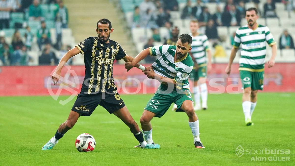 BURSASPOR - MUŞSPOR MAÇ FOTOĞRAFLARI