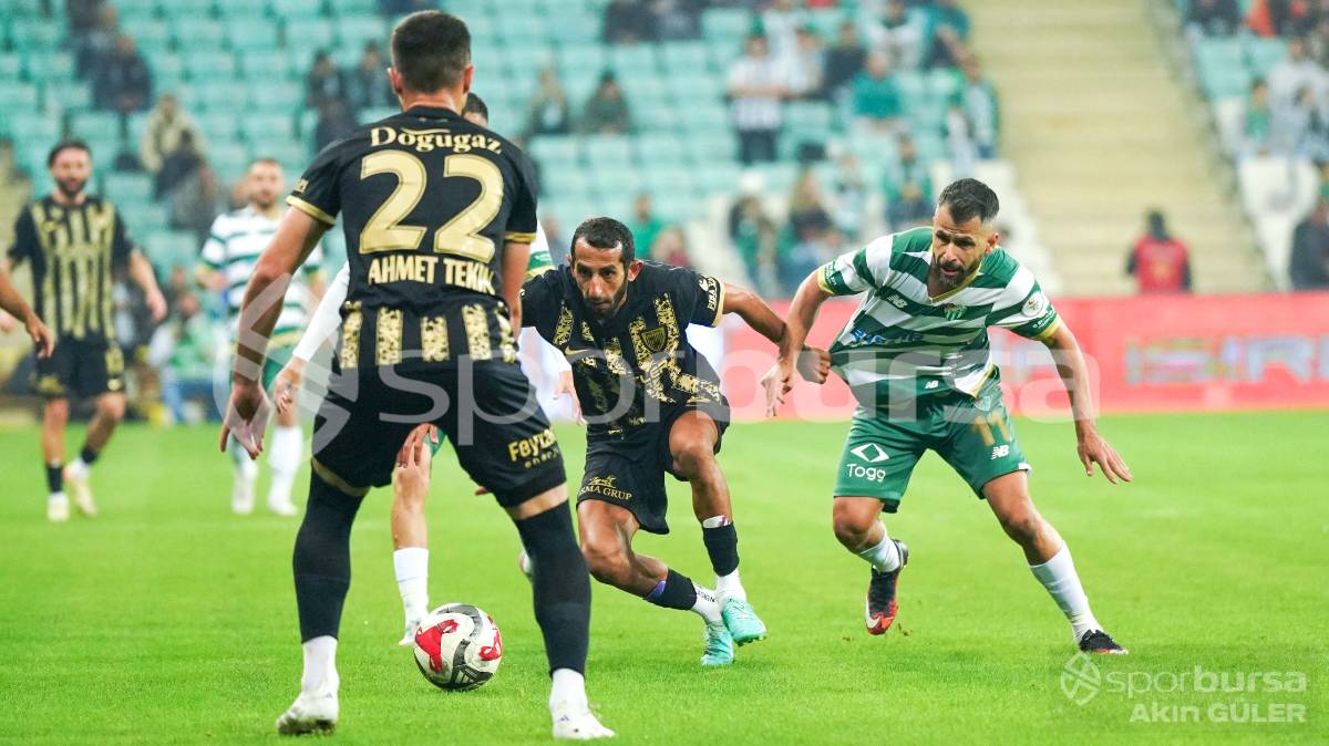 BURSASPOR - MUŞSPOR MAÇ FOTOĞRAFLARI
