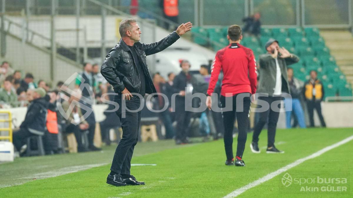 BURSASPOR - MUŞSPOR MAÇ FOTOĞRAFLARI