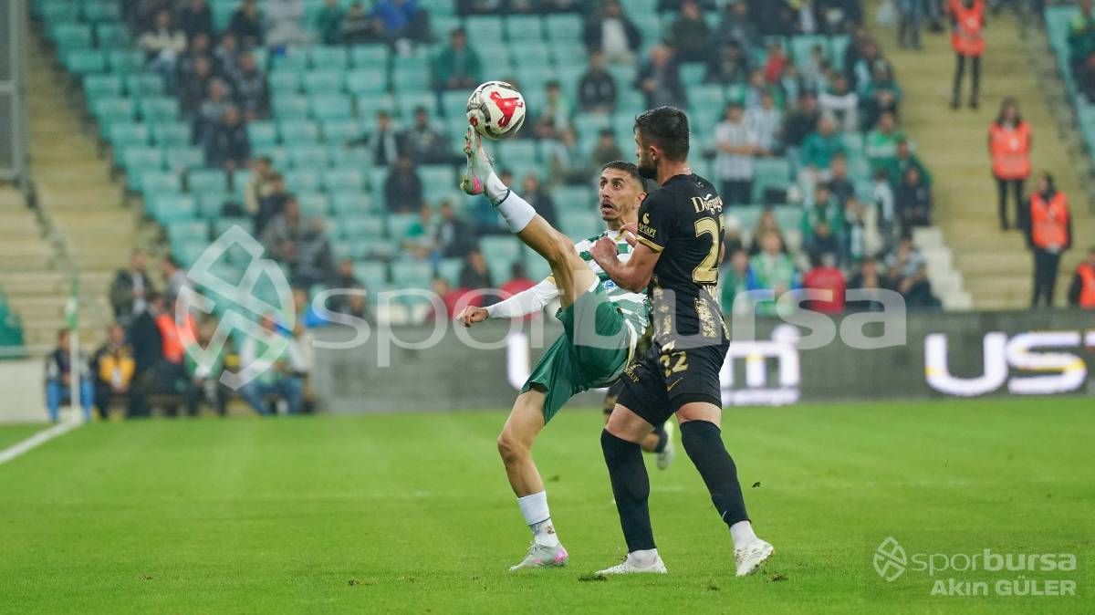 BURSASPOR - MUŞSPOR MAÇ FOTOĞRAFLARI