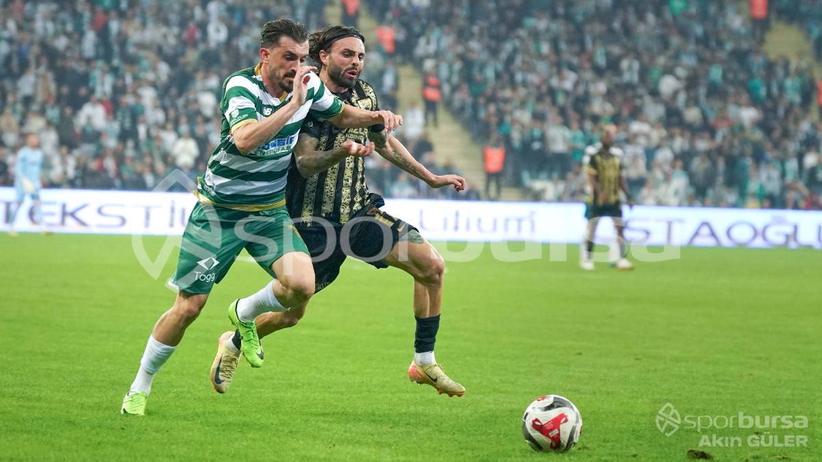 BURSASPOR - MUŞSPOR MAÇ FOTOĞRAFLARI