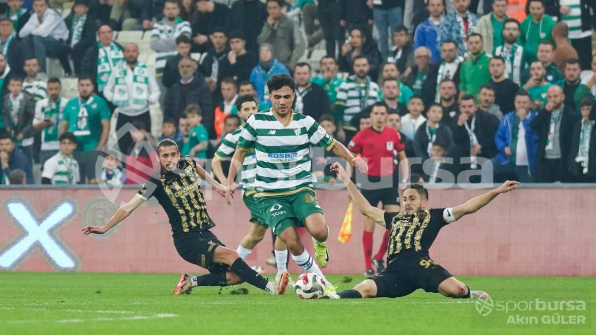 BURSASPOR - MUŞSPOR MAÇ FOTOĞRAFLARI