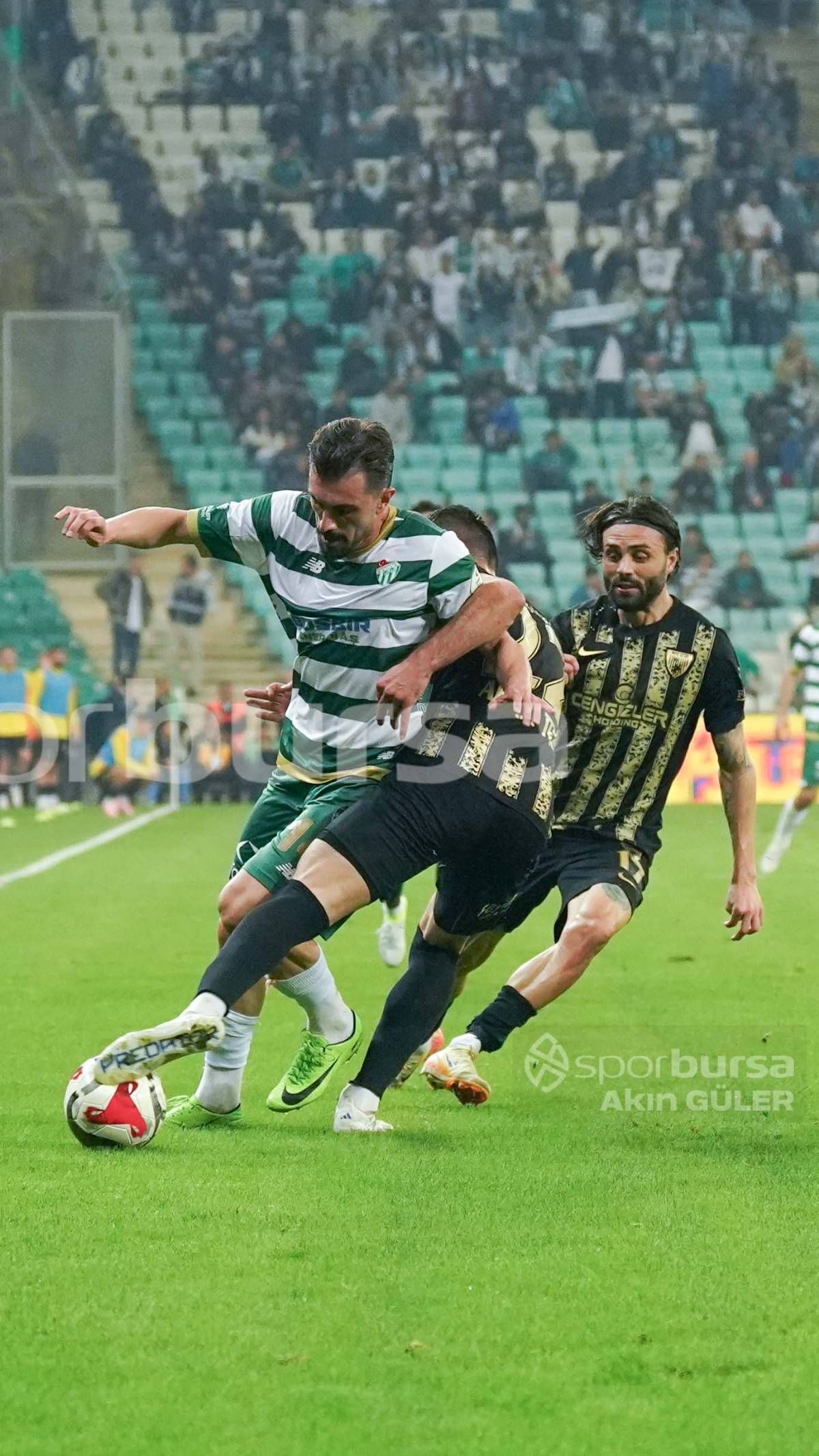 BURSASPOR - MUŞSPOR MAÇ FOTOĞRAFLARI