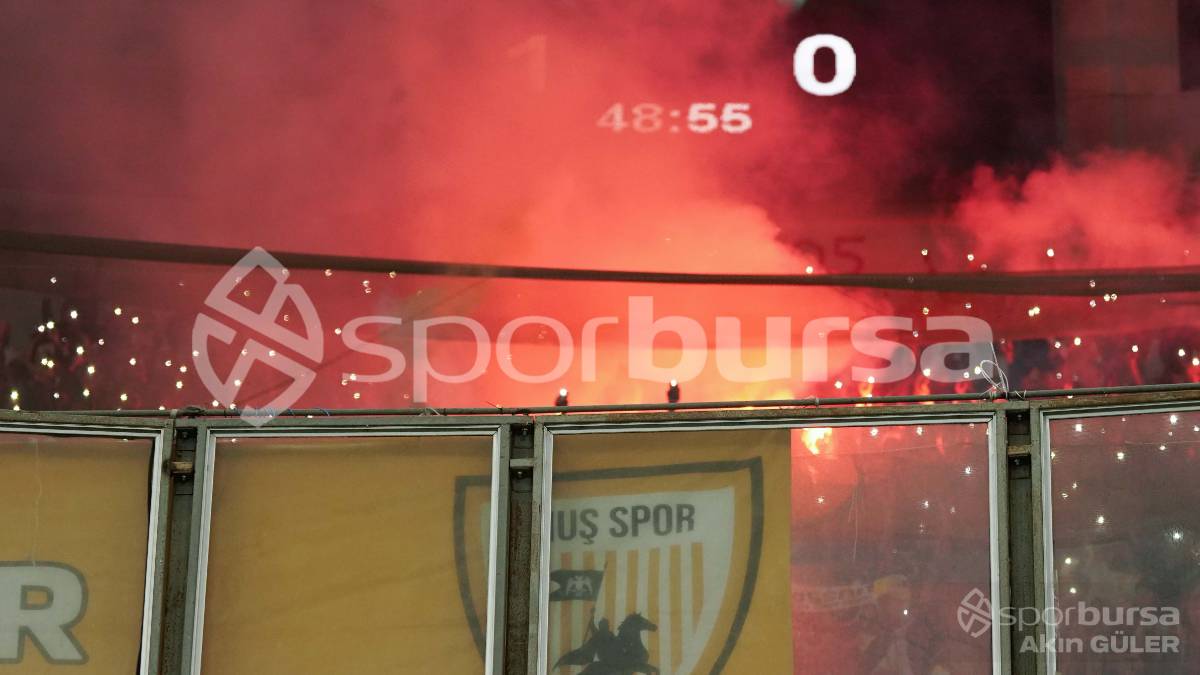 BURSASPOR - MUŞSPOR MAÇ FOTOĞRAFLARI