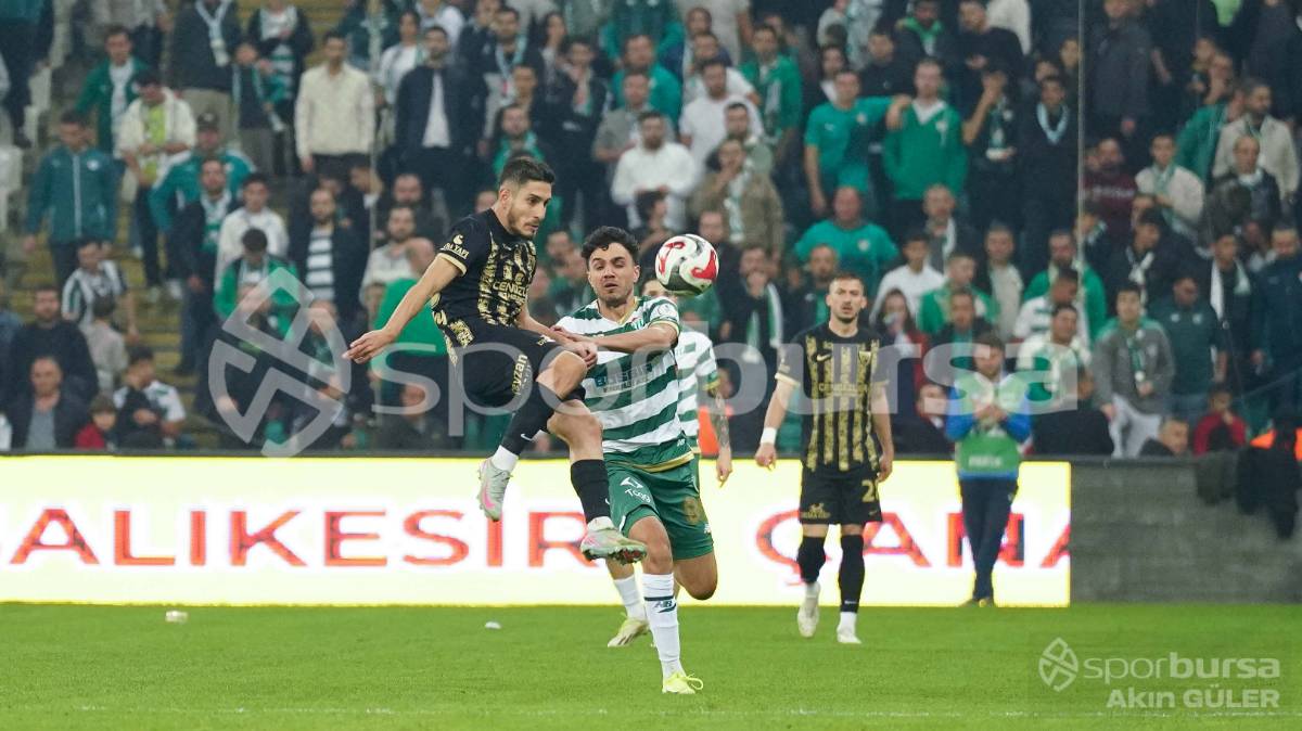 BURSASPOR - MUŞSPOR MAÇ FOTOĞRAFLARI