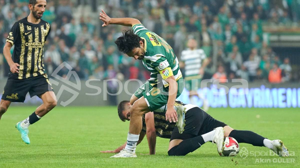 BURSASPOR - MUŞSPOR MAÇ FOTOĞRAFLARI
