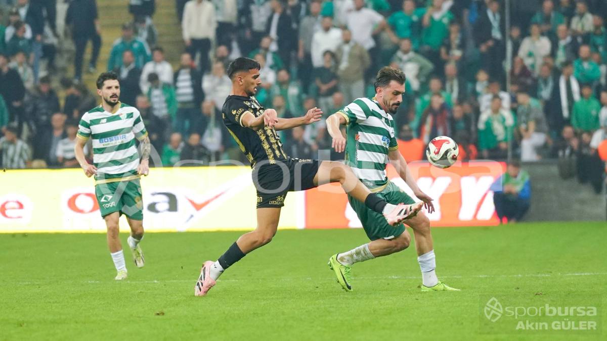 BURSASPOR - MUŞSPOR MAÇ FOTOĞRAFLARI