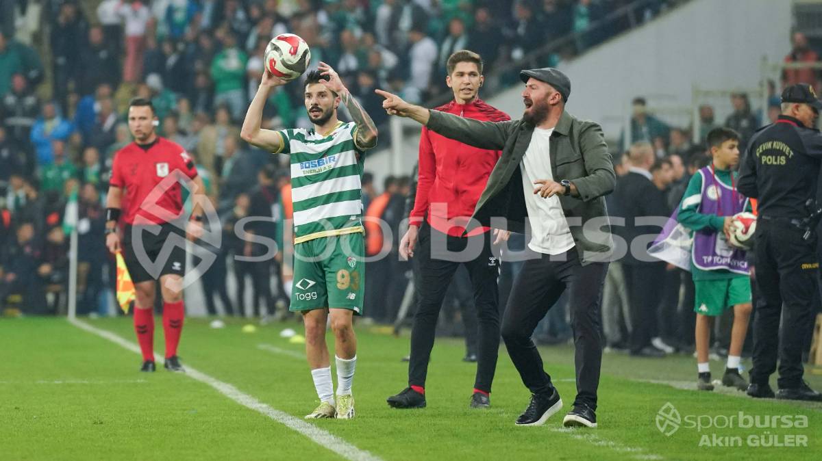 BURSASPOR - MUŞSPOR MAÇ FOTOĞRAFLARI