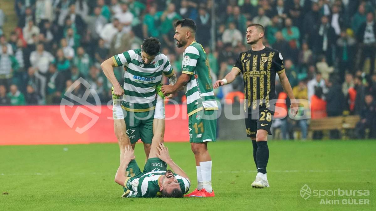 BURSASPOR - MUŞSPOR MAÇ FOTOĞRAFLARI
