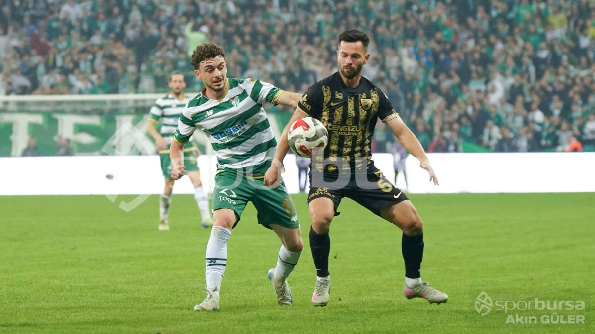BURSASPOR - MUŞSPOR MAÇ FOTOĞRAFLARI