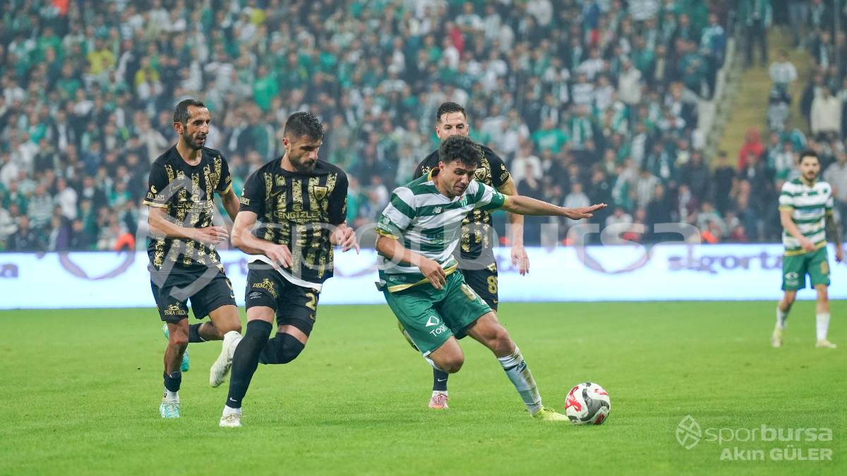 BURSASPOR - MUŞSPOR MAÇ FOTOĞRAFLARI