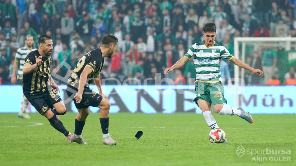 BURSASPOR - MUŞSPOR MAÇ FOTOĞRAFLARI