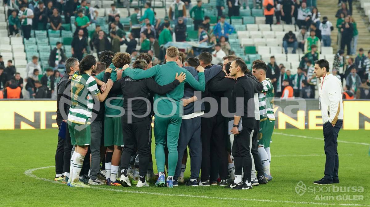BURSASPOR - MUŞSPOR MAÇ FOTOĞRAFLARI