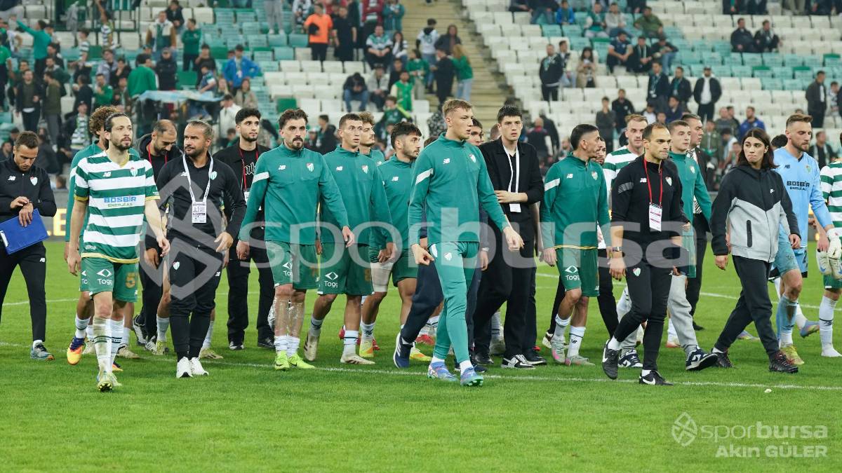 BURSASPOR - MUŞSPOR MAÇ FOTOĞRAFLARI