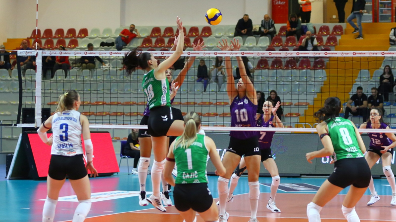Nilüfer Belediyespor Eker, Zeren’den set alamadı