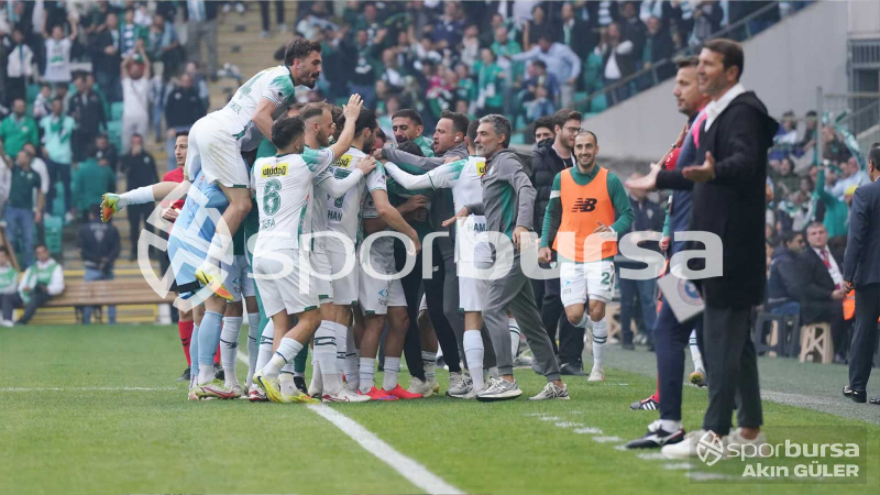 Bursaspor uzatmada güldü: 2-1
