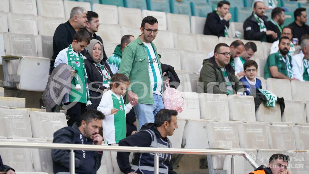 BURSASPOR - KAHRAMANMARAŞ İSTİKLAL MAÇ FOTOĞRAFLARI