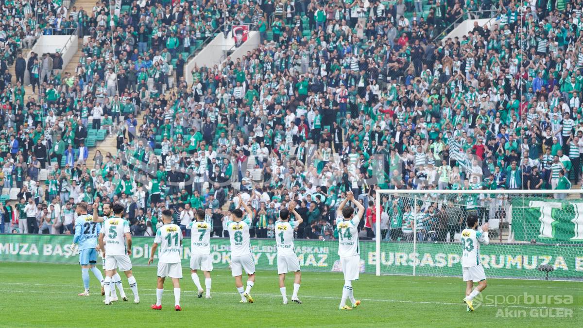 BURSASPOR - KAHRAMANMARAŞ İSTİKLAL MAÇ FOTOĞRAFLARI