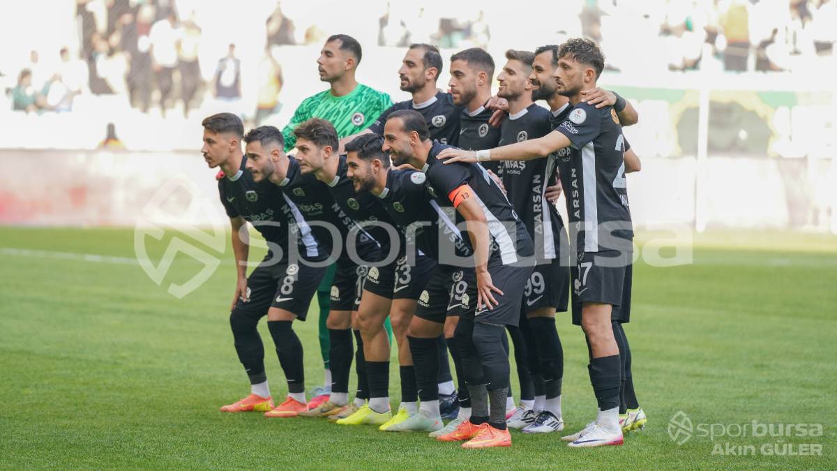 BURSASPOR - KAHRAMANMARAŞ İSTİKLAL MAÇ FOTOĞRAFLARI