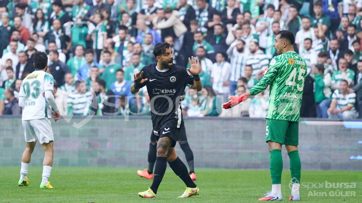 BURSASPOR - KAHRAMANMARAŞ İSTİKLAL MAÇ FOTOĞRAFLARI